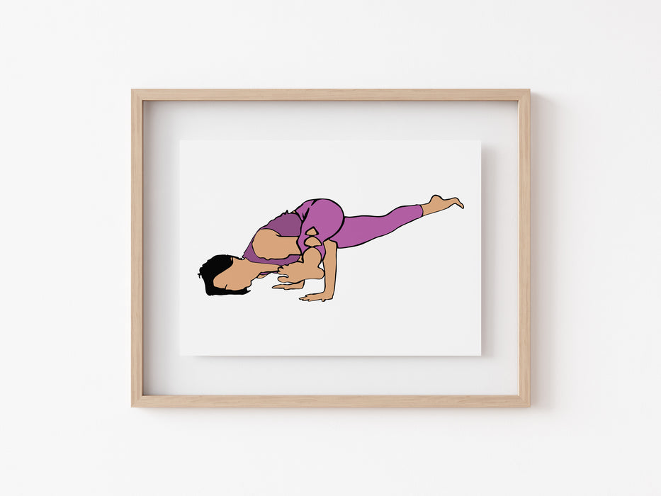 el Sabio Koundinya II - Impresión de Yoga