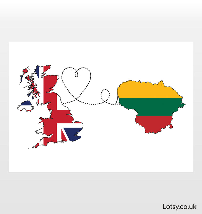 UK to Lithuania