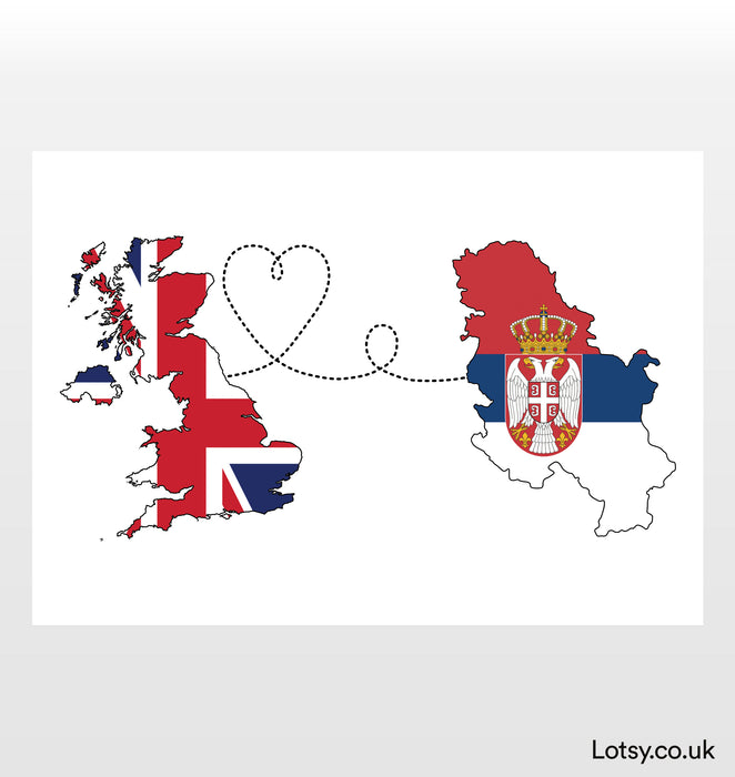 UK to Serbia