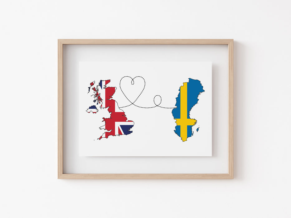 UK to Sweden