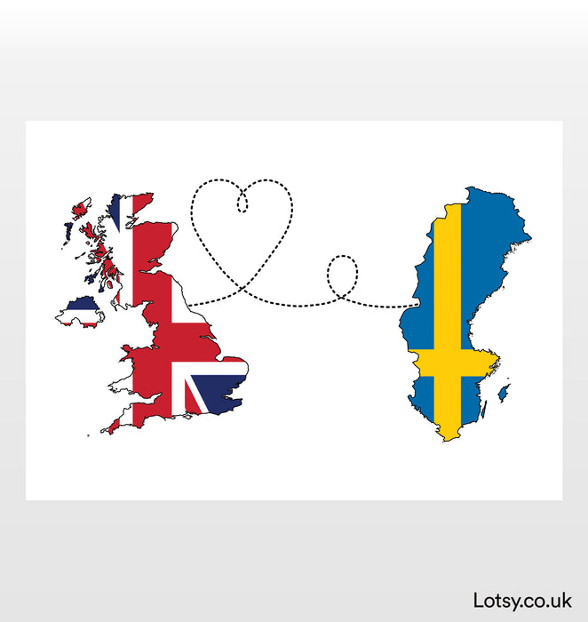 UK to Sweden