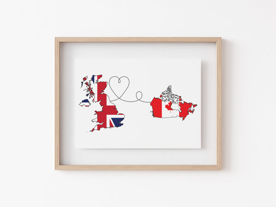 Reino Unido a Canadá