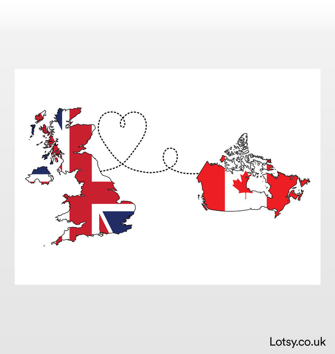 Reino Unido a Canadá