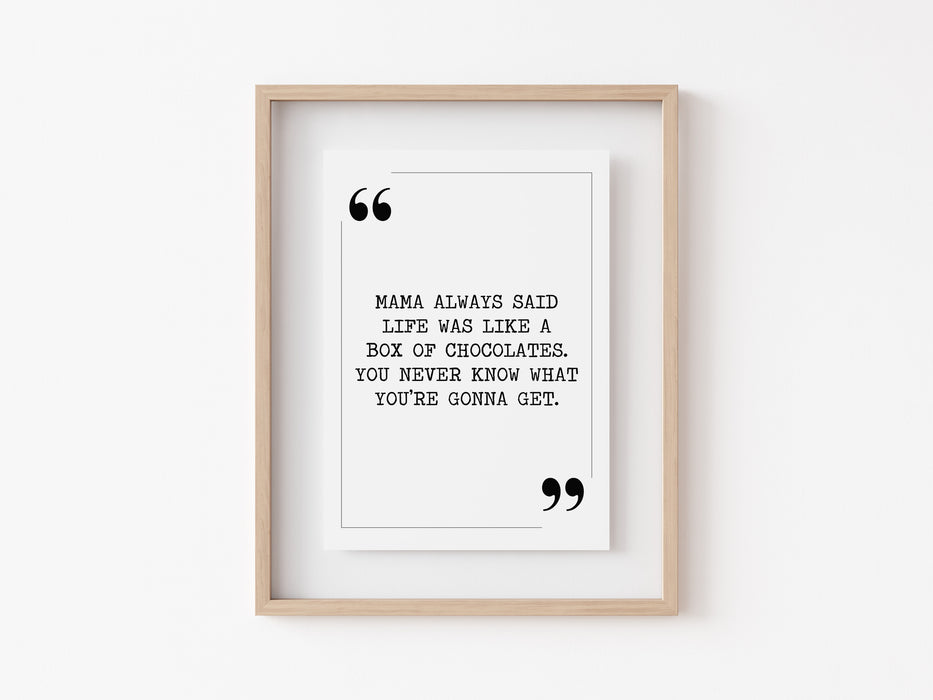 what your gonna get - Quote Print